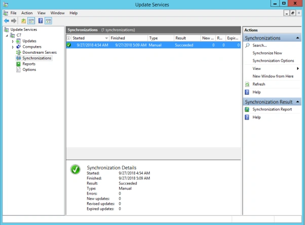 Installing and configuring WSUS
