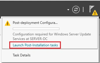 Installing and configuring WSUS