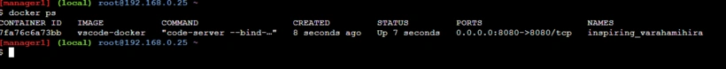 Docker ps