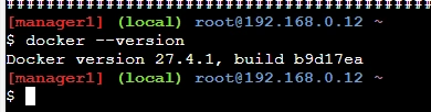 docker --version
