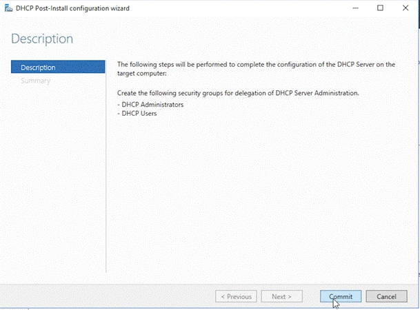 Configure security groups
