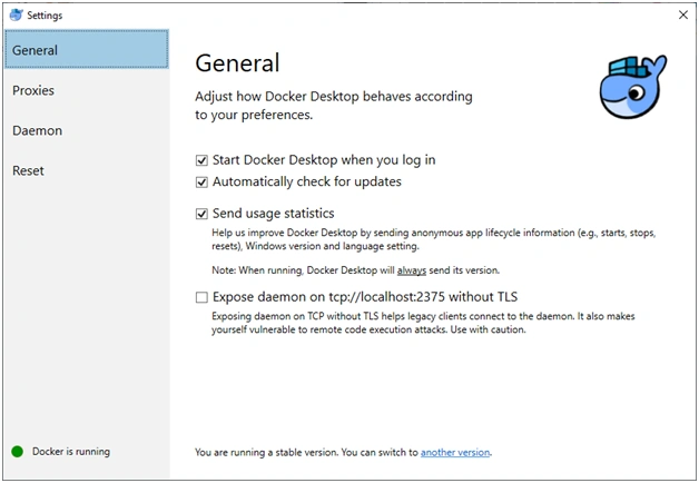 Installing Docker and Running Container Locally