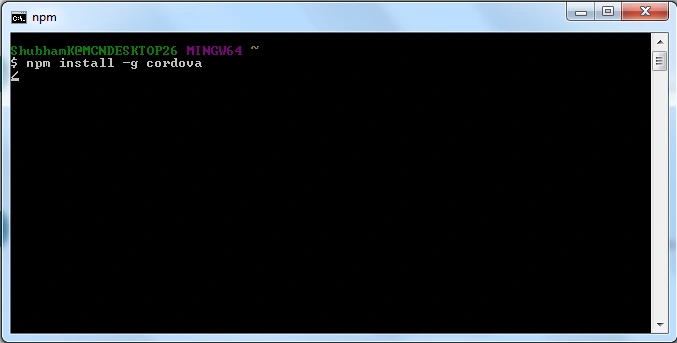 install