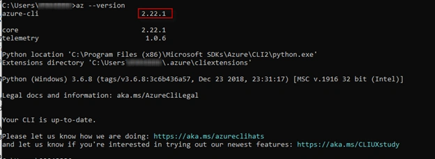 Installing Latest Version Of Azure CLI
