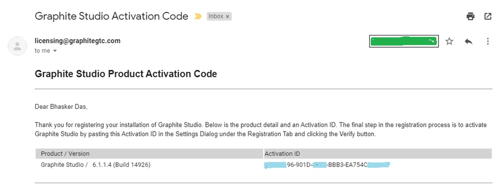 ActivationCodeInEmail