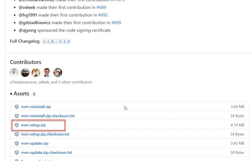 Installing Node Version Manager