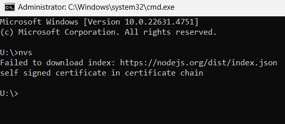 CMD- Check NVS