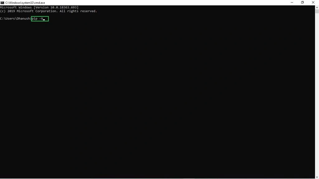 Installing OpenCV In Python