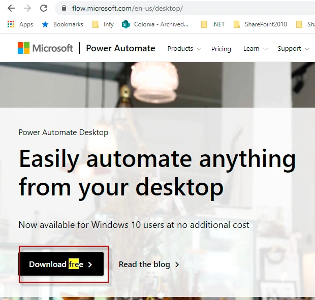 Installing Power Automate Desktop