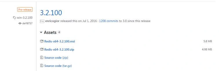 Installing Redis Cache On Windows