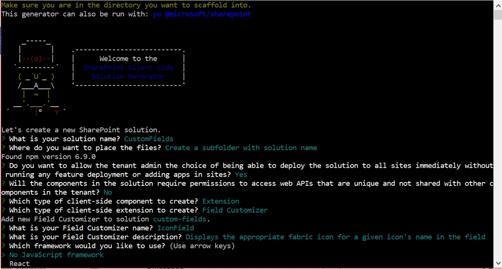 Installing SharePoint Framework (SPFx) Field Customizer On An Exisiting List Column