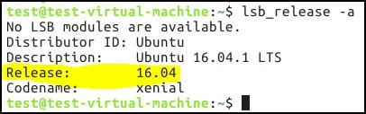 Check version of Ubuntu