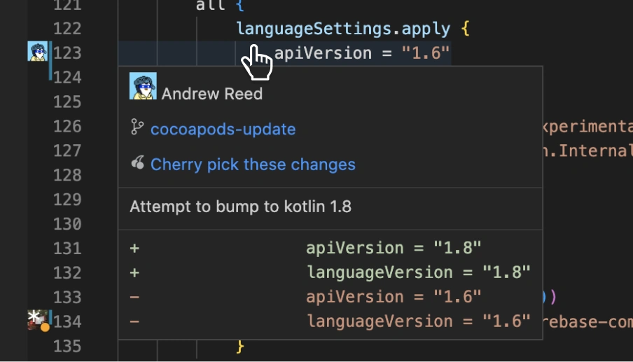 Instant merge conflict detection in VS Code