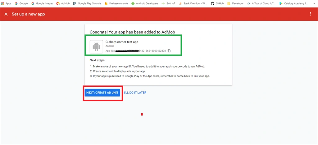 Integrate Ad-Mob Banner Ad In Android Application
