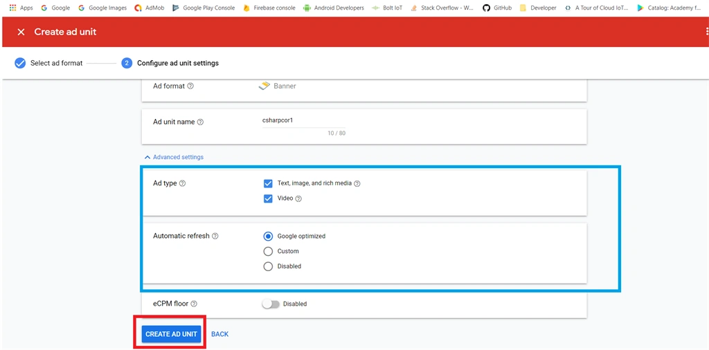 Integrate Ad-Mob Banner Ad In Android Application