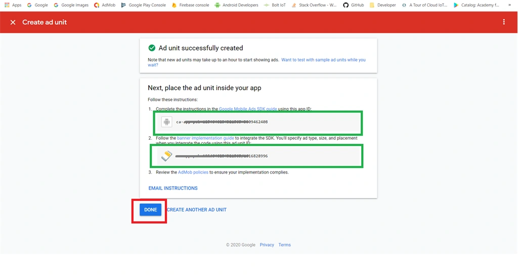 Integrate Ad-Mob Banner Ad In Android Application