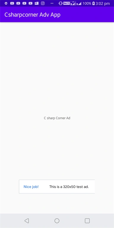 Integrate Ad-Mob Banner Ad In Android Application