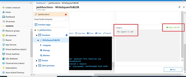 Integrate Node.js Azure Functions With BLOB Storage