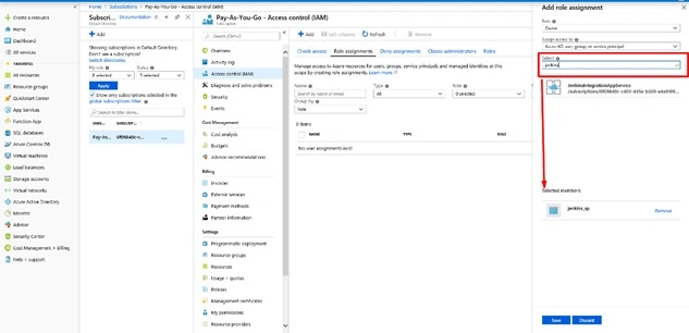 Add role assignment