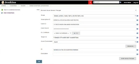 Azure environment