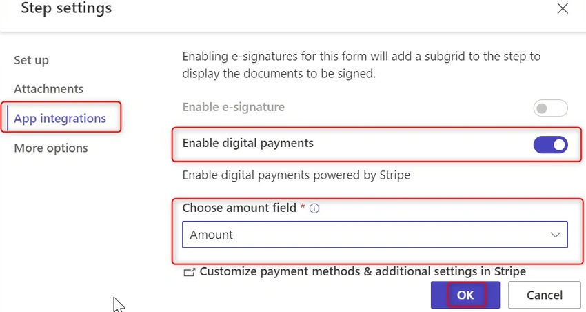 App integration