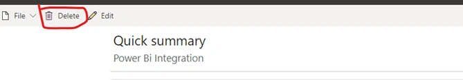 Integrate Power BI to SharePoint Online List