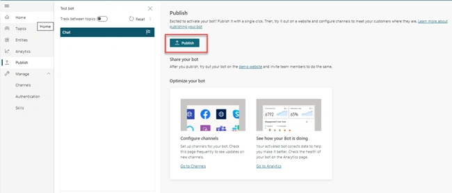 Integrate Power Virtual Agents Chat Bot With Power BI Dashboard