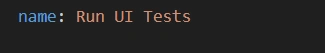 Workflow name