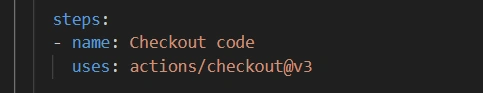 Checkout repository
