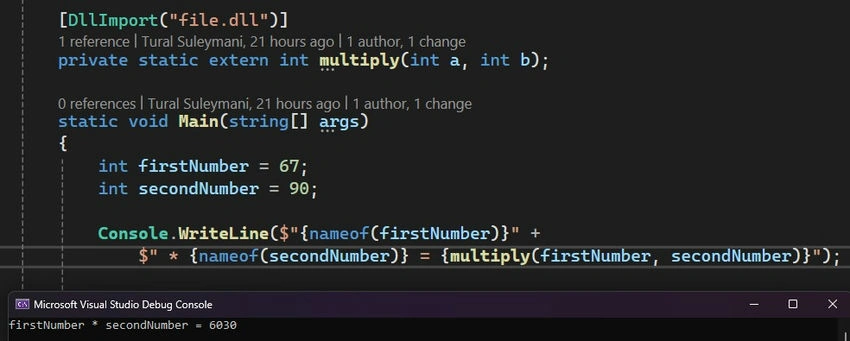 Main method