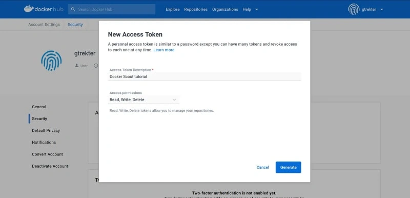Integrating Docker Scout