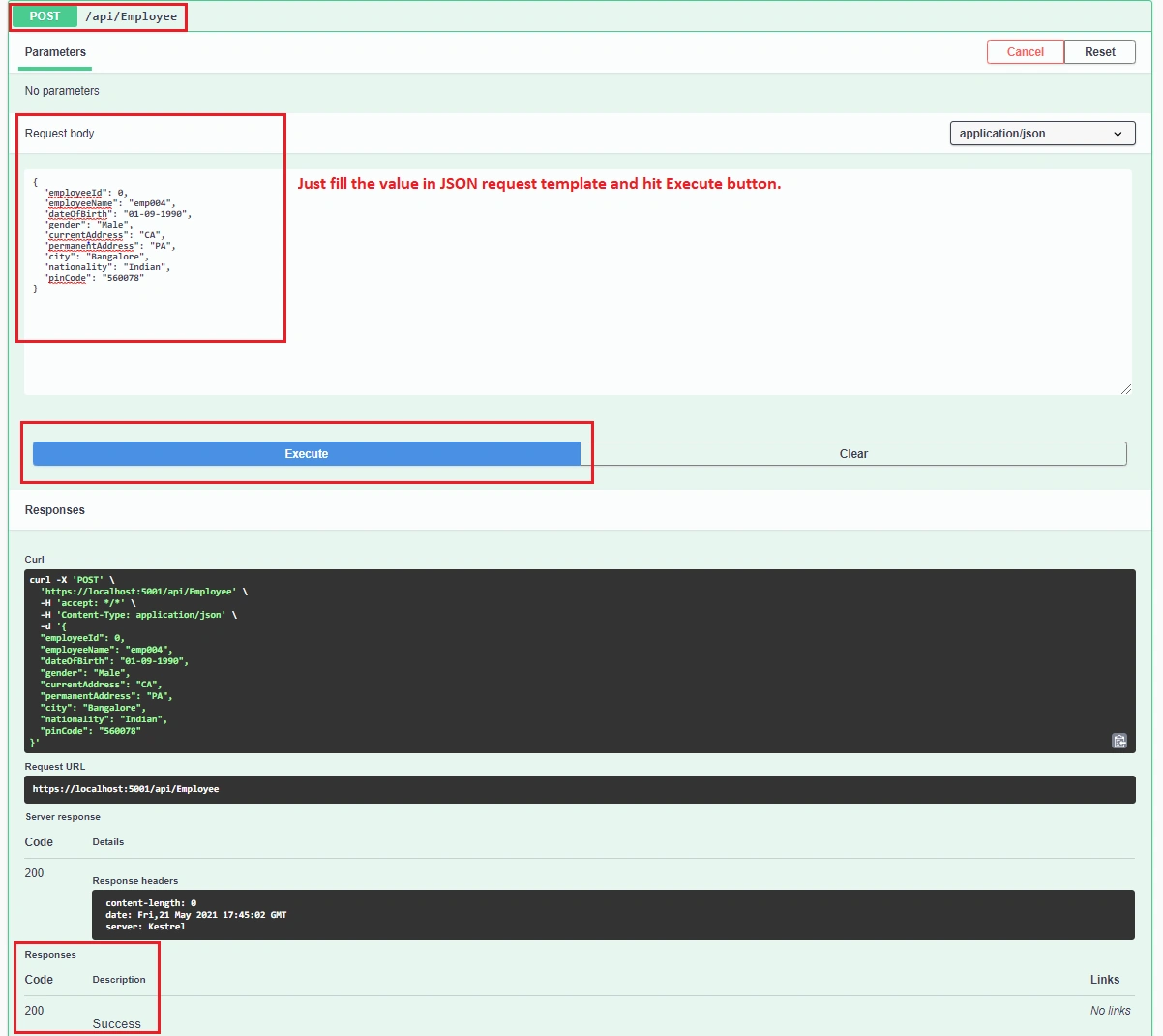 Integrating Swagger With Web API .NET Core Using Entity Framework