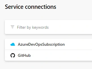 Service connections