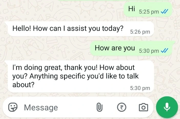 Openclaw Whatsapp result