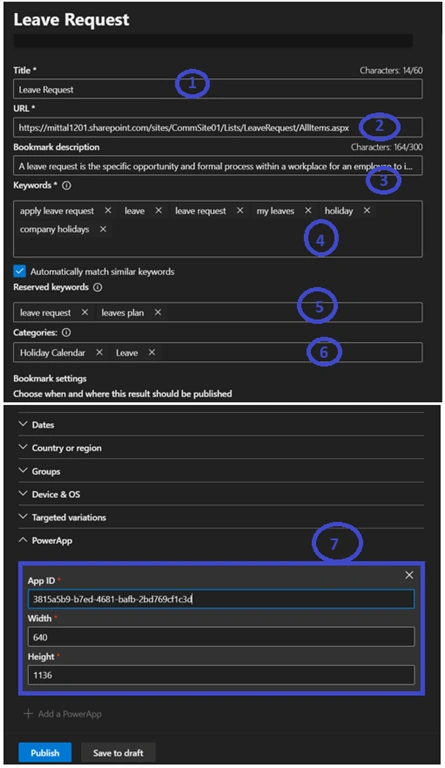 Interactive Experience With Microsoft Search