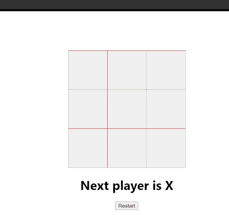 React app