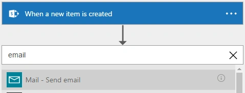 Add an action