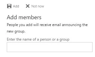 add the members