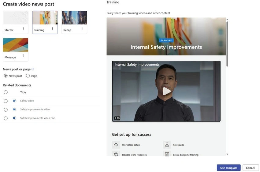 Video Page