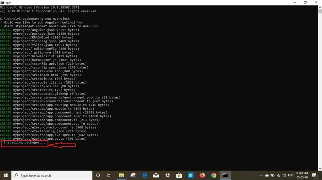 Angular Development Environment