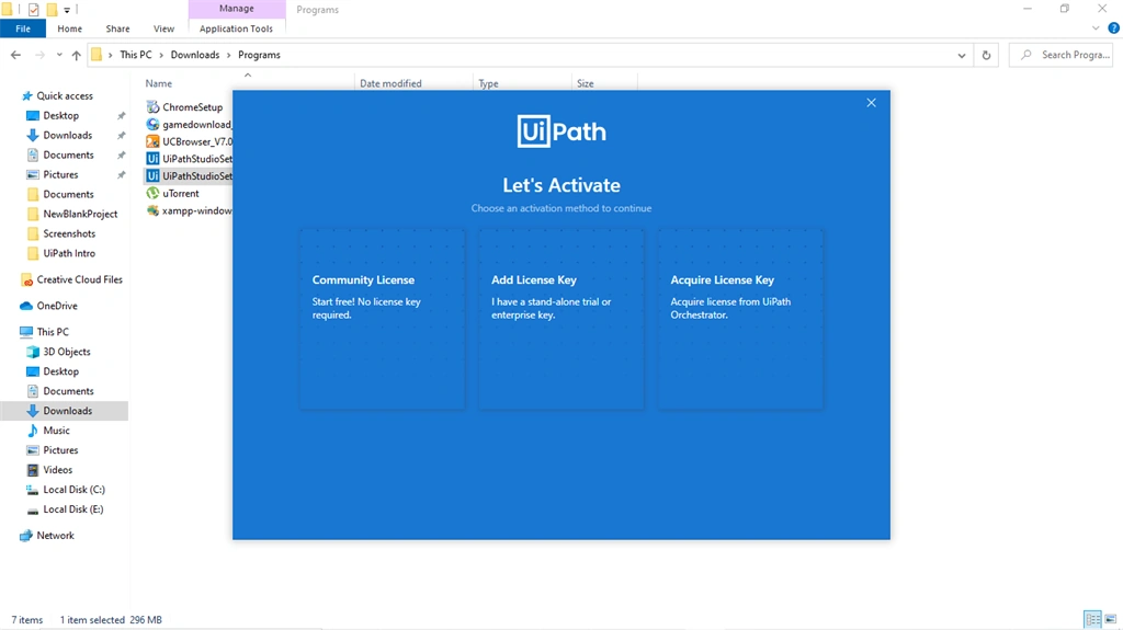 Introduction And Installation Of UiPath StudioX