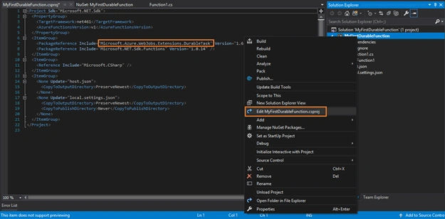 Azure Durable Functions 
