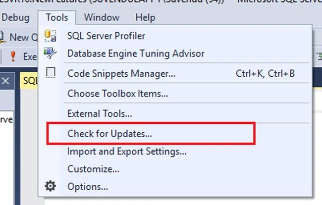 SQL Server Management Studio