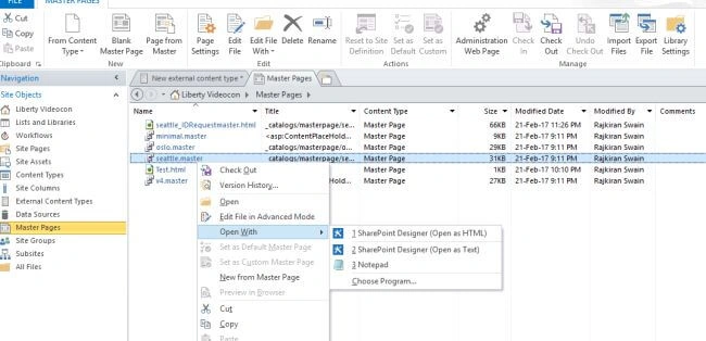 SharePoint Designer 