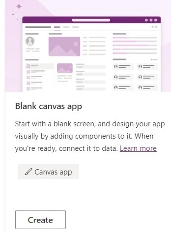 Blank app