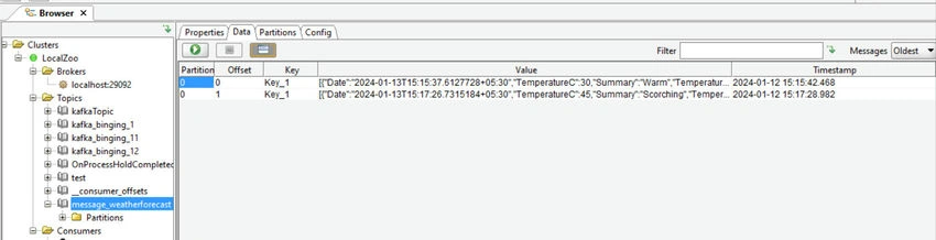 Data tab