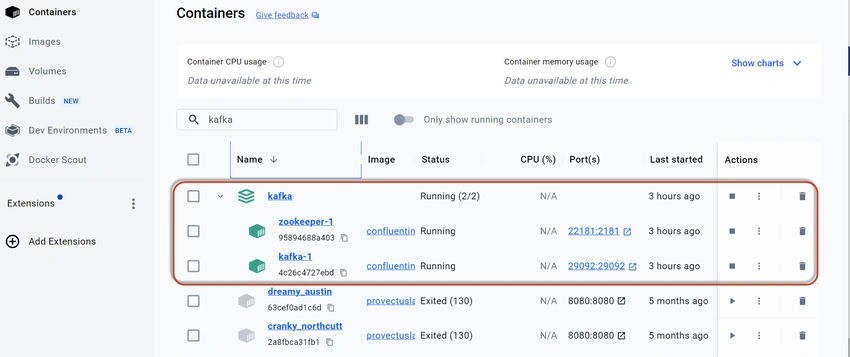 Kafka server