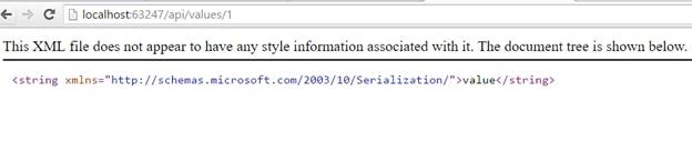 specify id in the URL