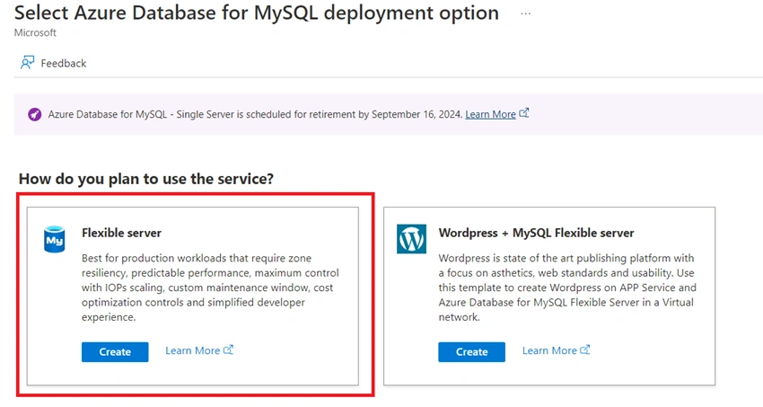 Microsoft Azure- Introduction to Azure Database for MySQL