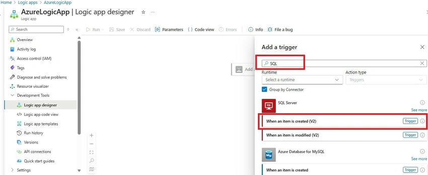 SQL database